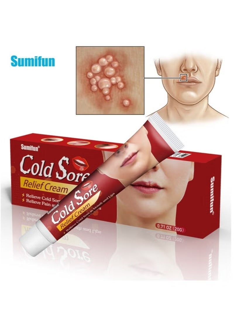 Sumifun Lip Herpes Care Cream for Skin around Lips - Image 1
